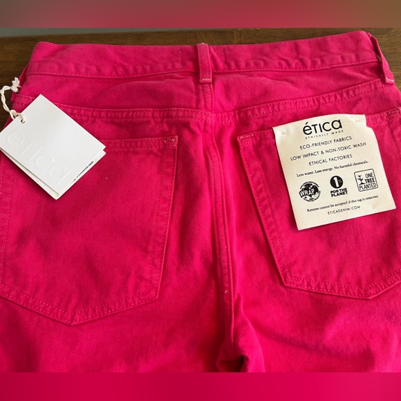 Ética Rhea Midrise Straight Denim NWT - Picture 8 of 8